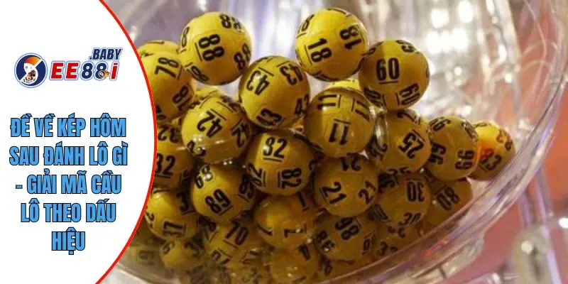 Đề Về Kép Hôm Sau Đánh Lô Gì
